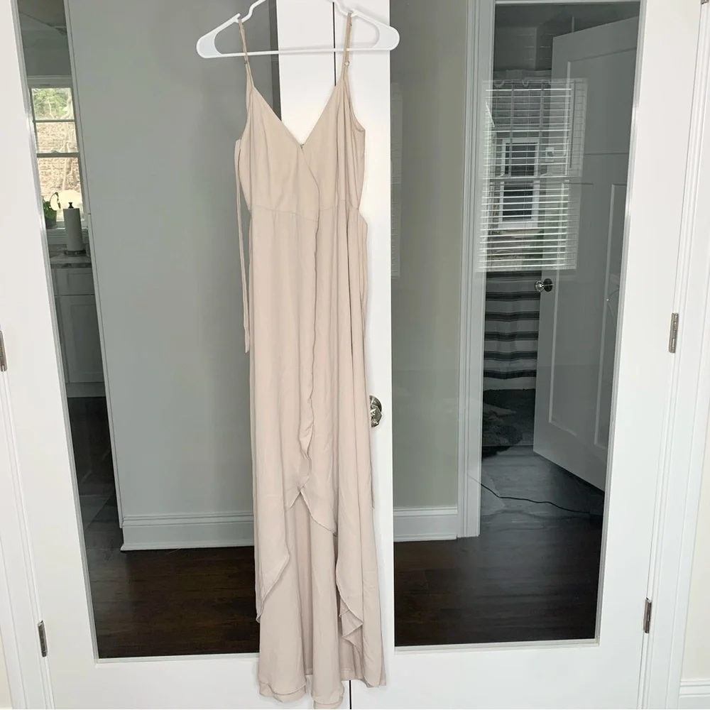 Show Me Your MuMu Mariah Wrap Mini Dress Show Me the Ring Crisp